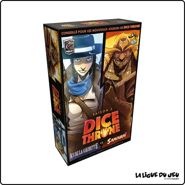 Dice Throne S2 - As de la Gâchette VS Samouraï