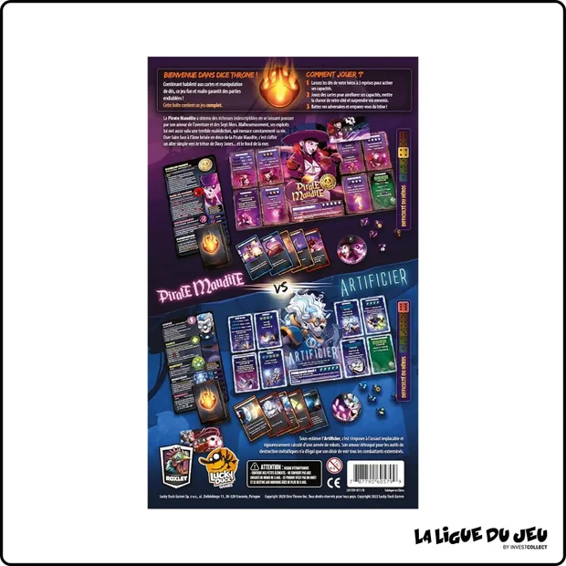 Dice Throne S2 - Pirate Maudite VS Artificier