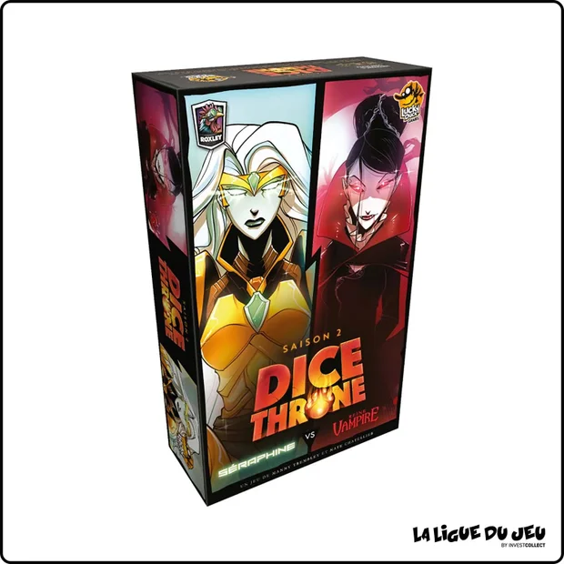 Dice Throne S2 - Séraphine VS Reine Vampire