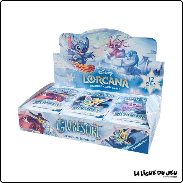Display - Lorcana - Chapitre 11 - Givresort - 24 Boosters - Scellé - Français