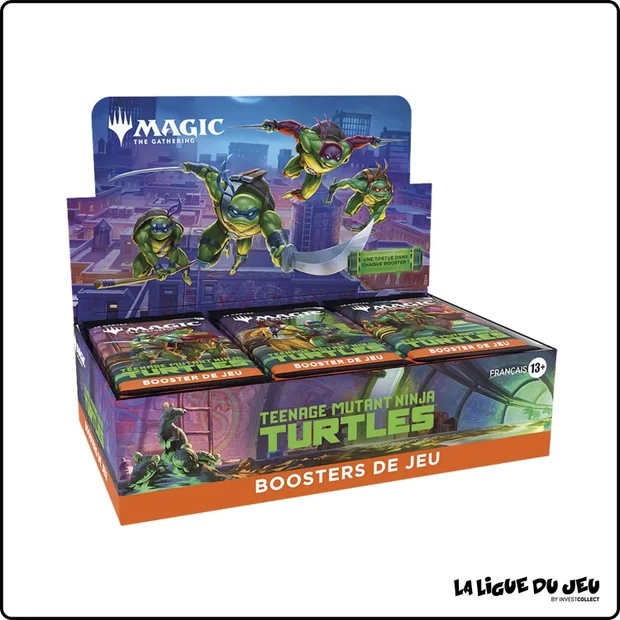 Display - Magic the Gathering - Les Tortues Ninja - 30 Boosters de Jeu - Scellé - Français