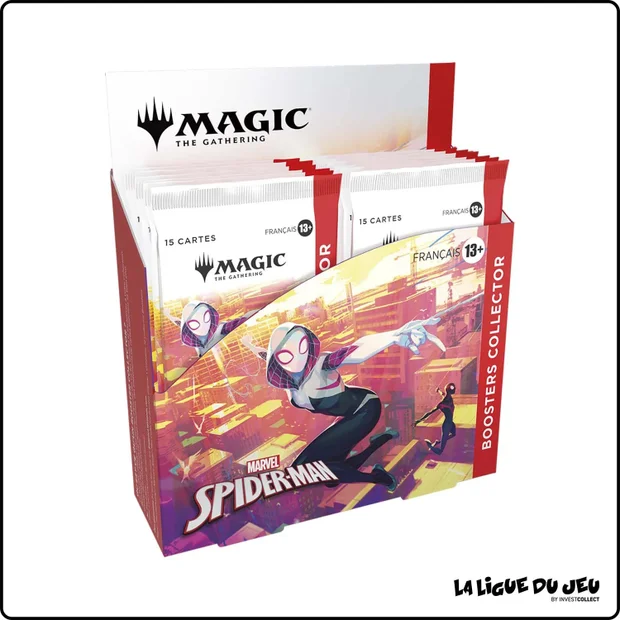 Display - Magic the Gathering - Marvel's Spider-Man - 12 Boosters Collector - Scellé - Français