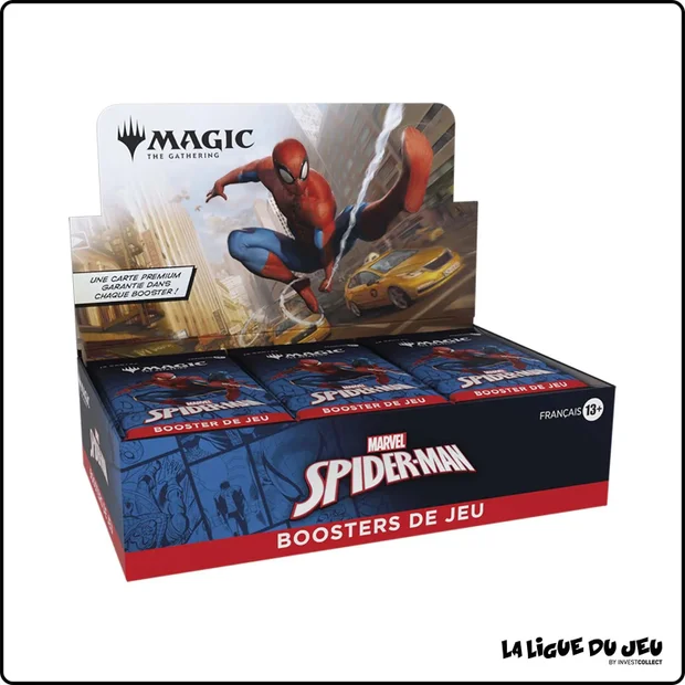 Display - Magic the Gathering - Marvel's Spider-Man - 30 Boosters de Jeu - Scellé - Français