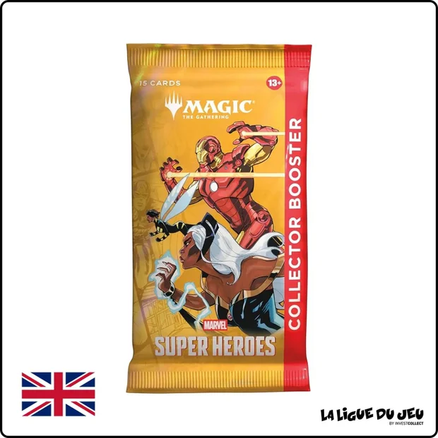 Display - Magic the Gathering - Marvel Super Heroes - 12 Boosters Collector - Scellé - Anglais