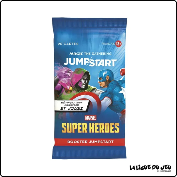 Display - Magic the Gathering - Marvel Super Heroes - 24 Boosters Jumpstart - Scellé - Français
