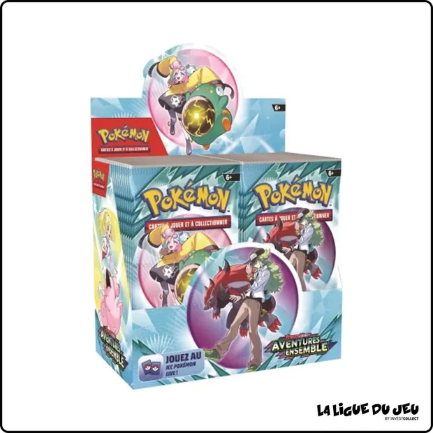 Display - Pokemon - Aventures Ensemble - EV9 - Scellé - Français