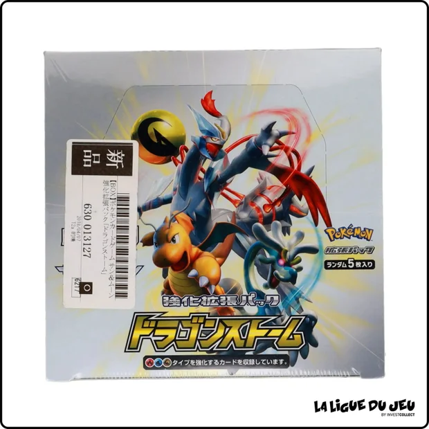 Display - Pokemon - Dragon Storm - sm6a - Scellé - Japonais