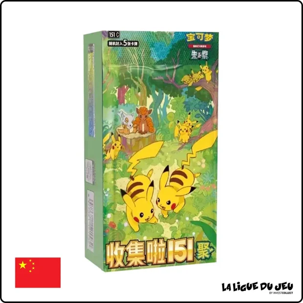 Display - Pokemon - Écarlate & Violet - Collect 151 Gathering Slim - 151C - Chinois Simplifié - Scellé