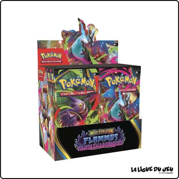 Display - Pokemon - Flammes Fantasmagoriques - ME02 - Scellé - Français