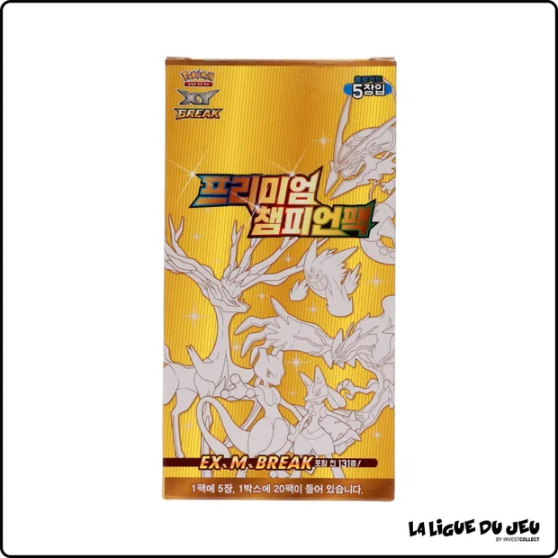Display - Pokemon - XY Break Premium Champion - Scellé - Coréen
