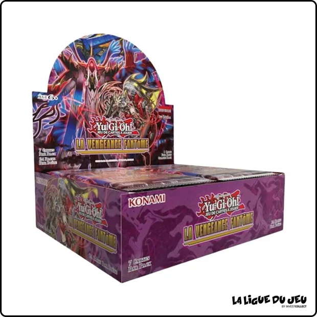 Display - Yu-Gi-Oh! - La Vengeance Fantôme - 24 Boosters - Scellé - Français