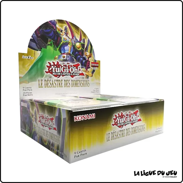 Display - Yu-Gi-Oh! - Le Désastre des Dimensions - 24 Boosters - Scellé - Français