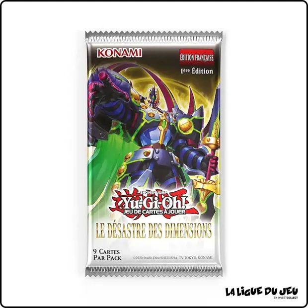 Display - Yu-Gi-Oh! - Le Désastre des Dimensions - 24 Boosters - Scellé - Français