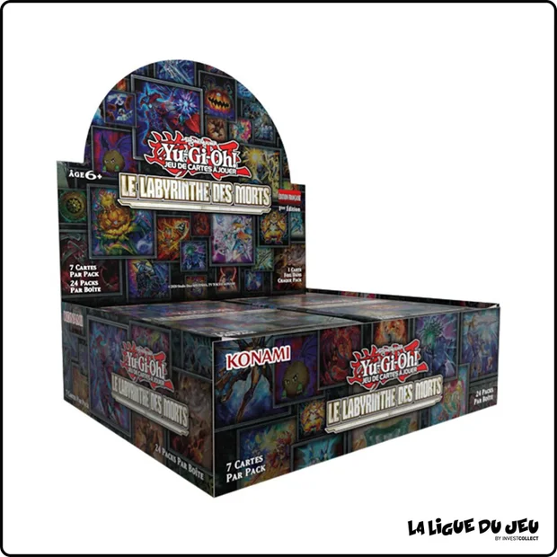 Display - Yu-Gi-Oh! - Le Labyrinthe des Morts - 24 Boosters - Scellé - Français