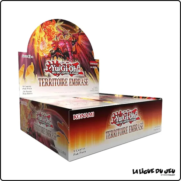 Display - Yu-Gi-Oh! - Territoire Embrasé - 24 Boosters - Scellé - Français