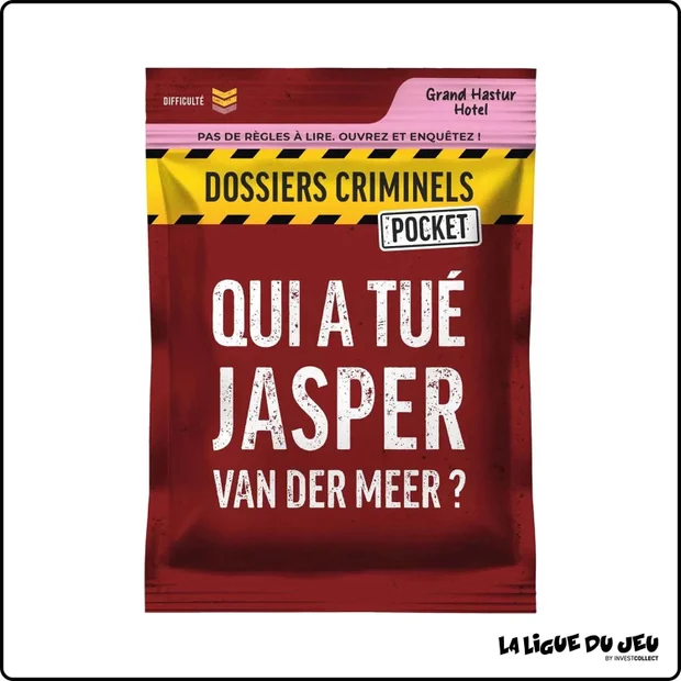 Dossiers Criminels Pocket - Qui a tué Jasper Van Der Meer ?