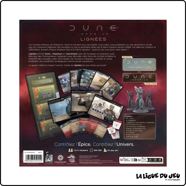 Dune Imperium - Extension : Lignées