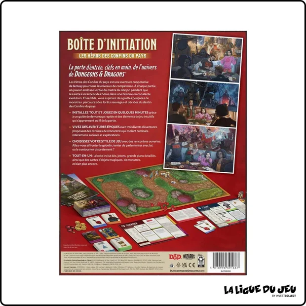 Dungeons & Dragons 5 - Boîte d'Initiation : Les Héros des Confins du Pays