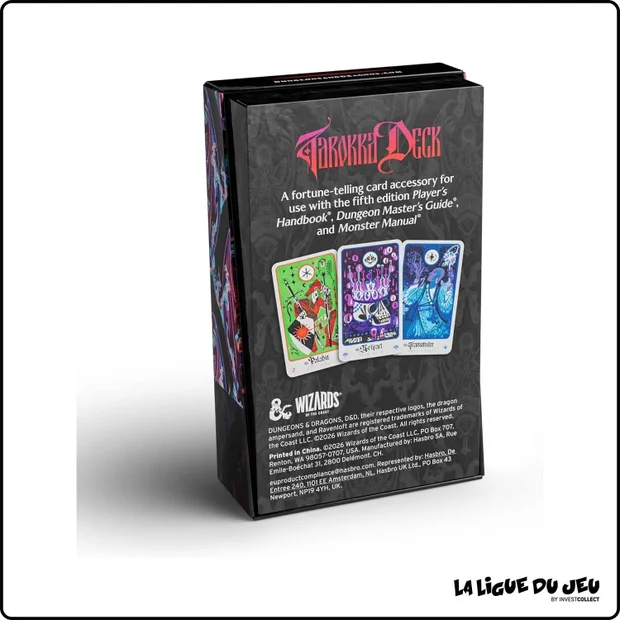Dungeons & Dragons 5 - Ravenloft Horrors Within - Deck Tarokka - Anglais