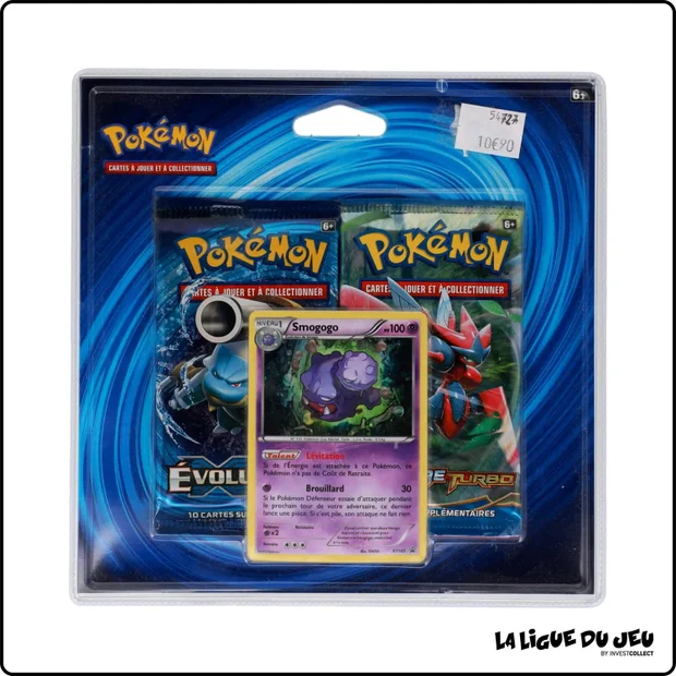 Duopack - Pokemon - Évolutions - Rupture Turbo - XY12 - XY9 - Illustration Smogogo - Scellé - Français