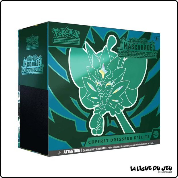ETB - Pokemon - Mascarade Crépusculaire - Ogerpon Masque Turquoise - EV6 - Scellé - Français