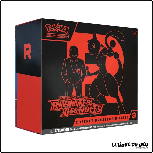 ETB - Pokemon - Rivalités Destinées - Mewtwo & Giovanni - EV10 - Scellé - Français