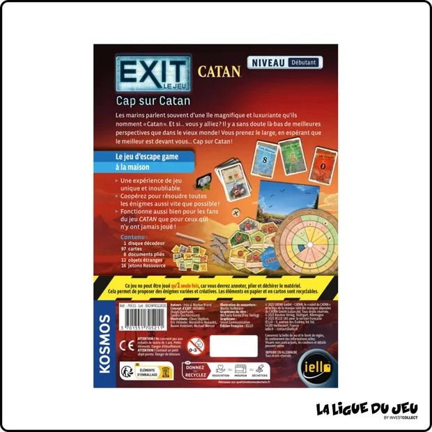 Exit - Cap sur Catan (Débutant)