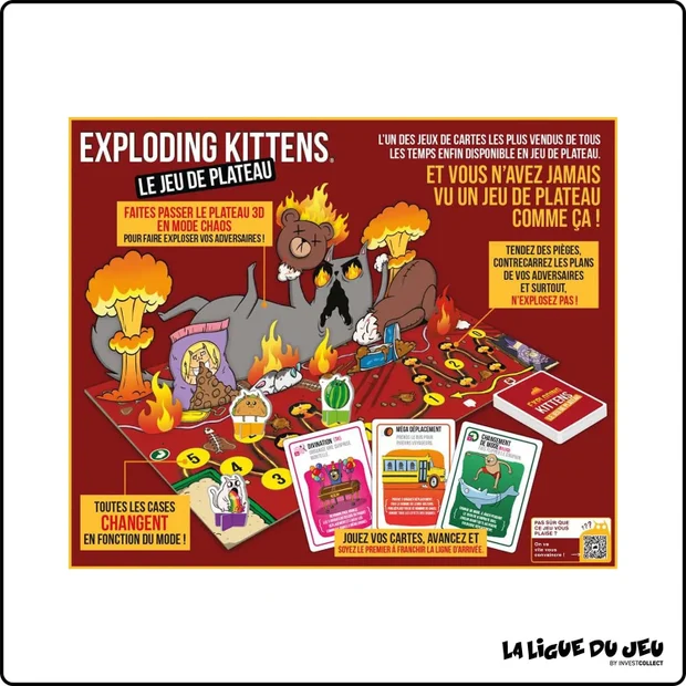 Exploding Kittens - Le Jeu de Plateau