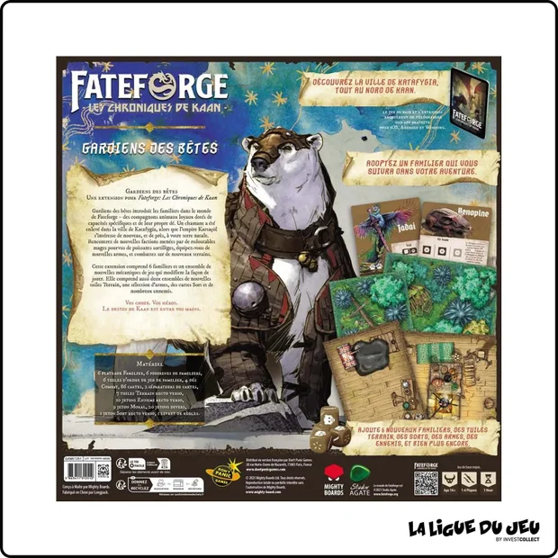 Fateforge - Les Chroniques de Kaan - Extension : Gardien des Bêtes