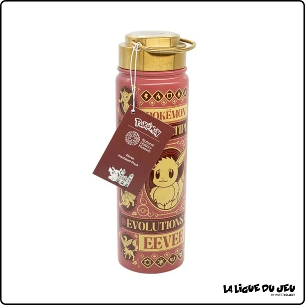 Gourde Pokemon - Natural History Museum x Pokemon Center - Eevee Insulated Flask