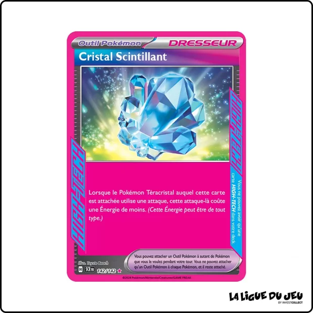High-Tech - Pokemon - Couronne Stellaire - Cristal Scintillant 142/142