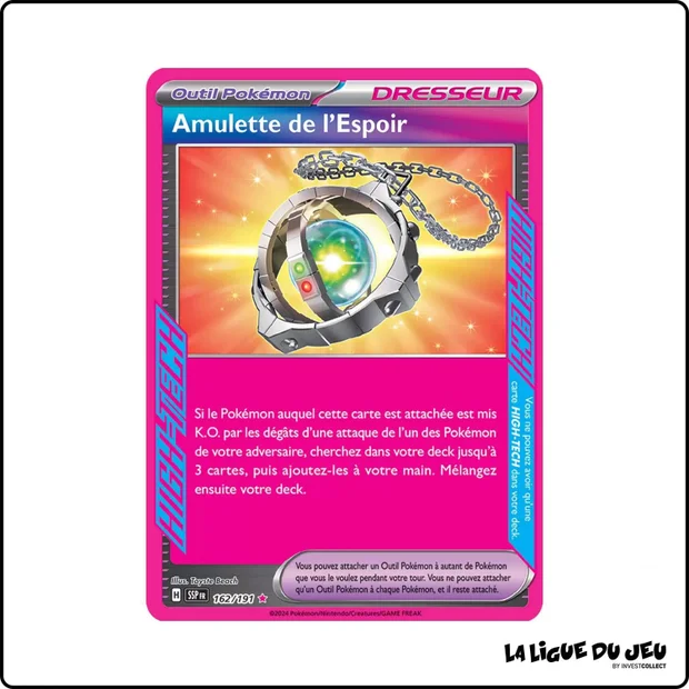High-Tech - Pokemon - Étincelles Déferlantes - Amulette de l'Espoir 162/191