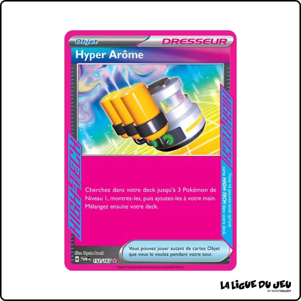 High-Tech - Pokemon - Mascarade Crépusculaire - Hyper Arôme 152/167