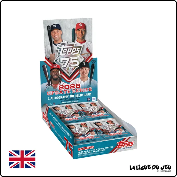 Box - Topps - 2026 Update Series Baseball - Hobby Box - Scellé - Anglais