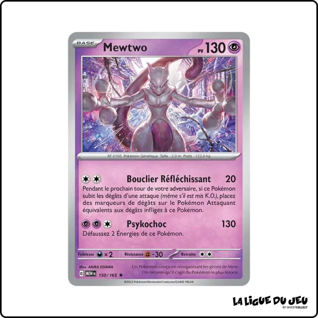 Holo - Pokemon - 151 - Mewtwo 150/165