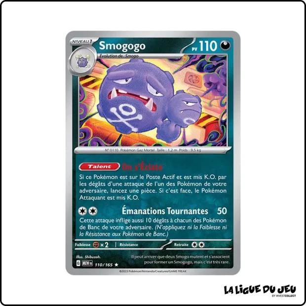 Holo - Pokemon - 151 - Smogogo 110/165