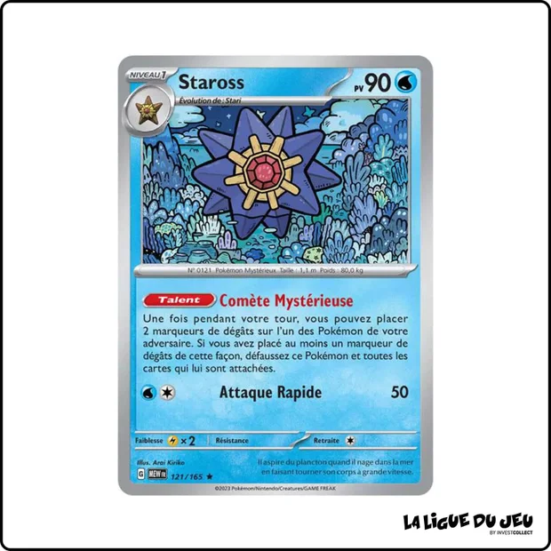 Holo - Pokemon - 151 - Staross 121/165