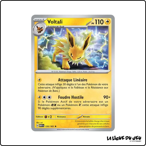 Holo - Pokemon - 151 - Voltali 135/165