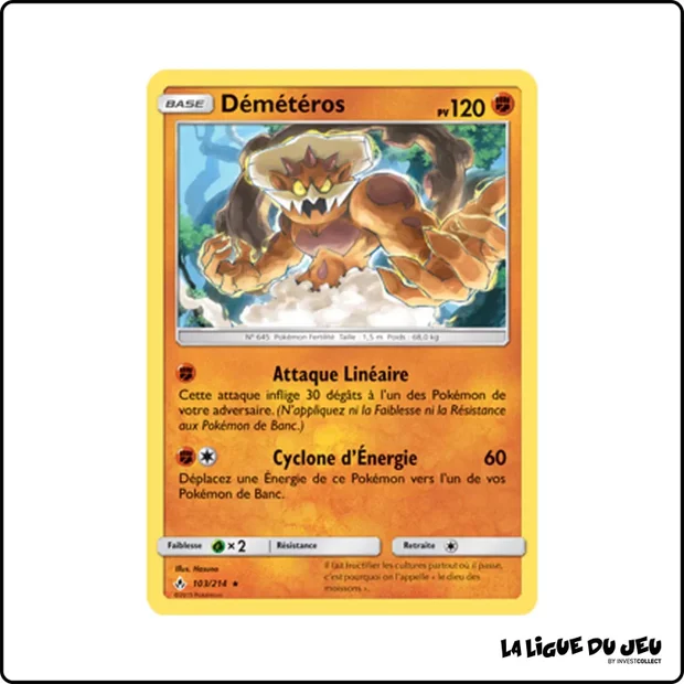 Holo - Pokemon - Alliance Infaillible - Démétéros 103/214