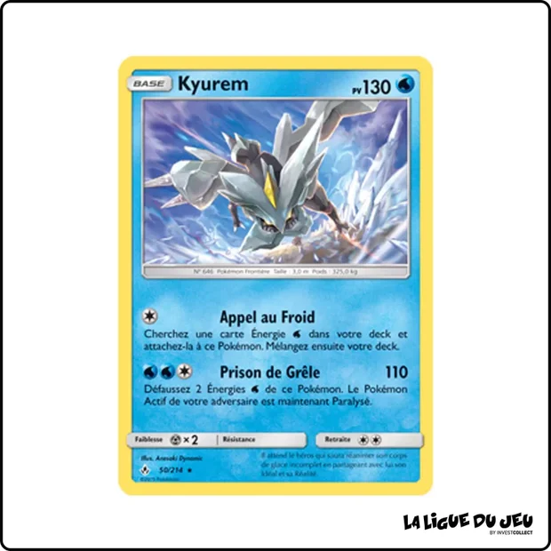 Holo - Pokemon - Alliance Infaillible - Kyurem 50/214