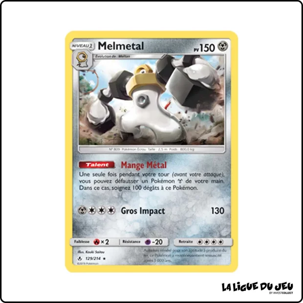 Holo - Pokemon - Alliance Infaillible - Melmetal 129/214