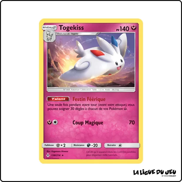 Holo - Pokemon - Alliance Infaillible - Togekiss 138/214