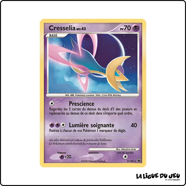 Holo - Pokemon - Aube Majestueuse - Cresselia 2/100