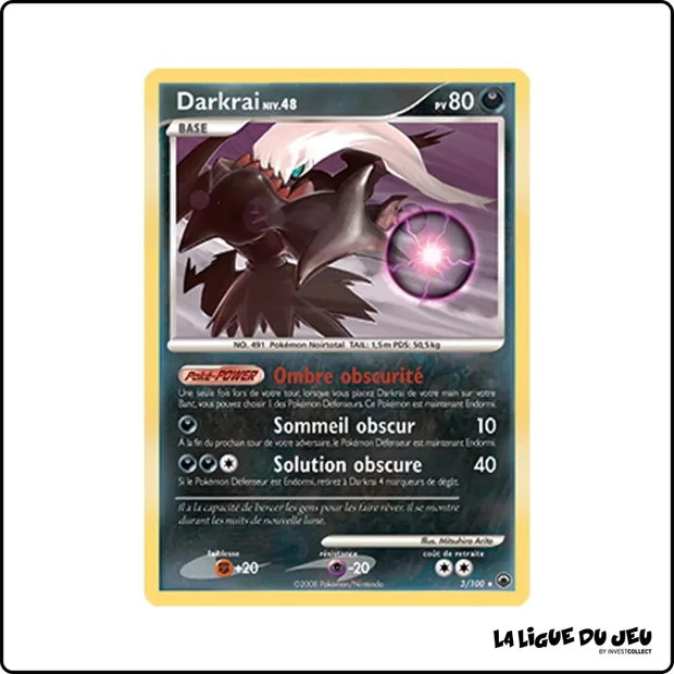 Holo - Pokemon - Aube Majestueuse - Darkrai 3/100