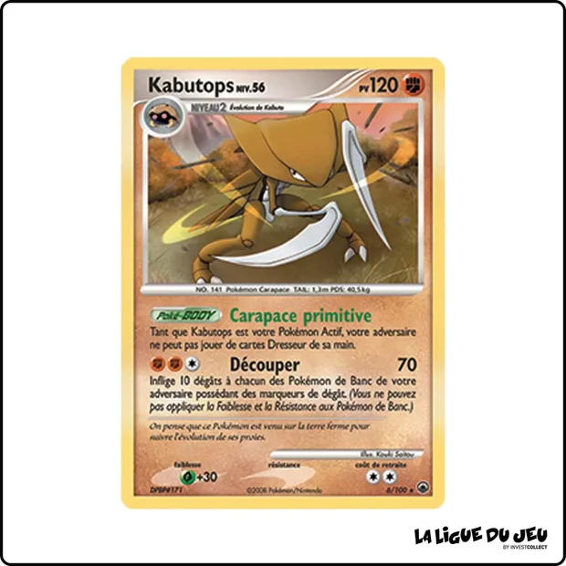 Holo - Pokemon - Aube Majestueuse - Kabutops 6/100