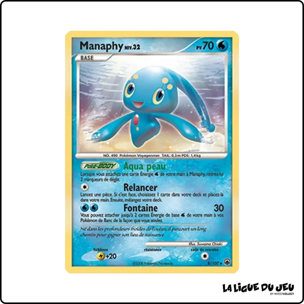 Holo - Pokemon - Aube Majestueuse - Manaphy 8/100