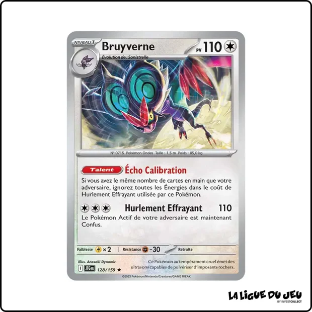 Holo - Pokemon - Aventures Ensemble - Bruyverne 128/159