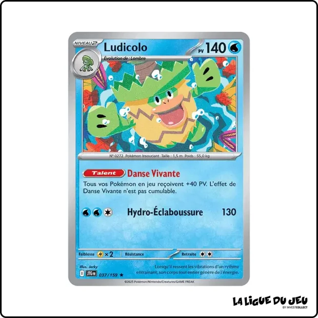 Holo - Pokemon - Aventures Ensemble - Ludicolo 37/159