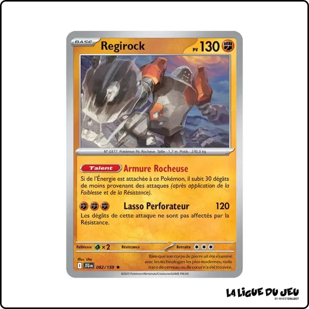 Holo - Pokemon - Aventures Ensemble - Regirock 82/159