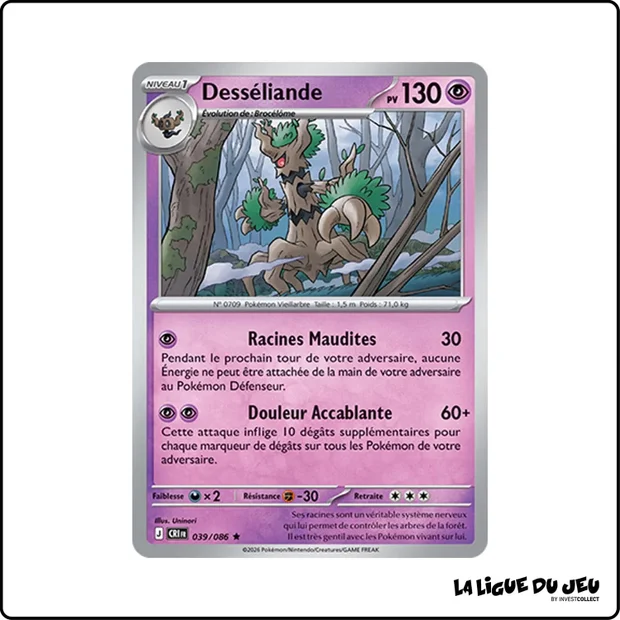 Holo - Pokemon - Chaos Ascendant - Desséliande 39/86